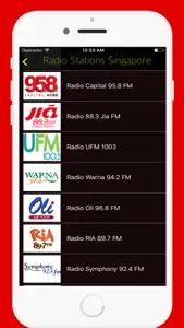 Radio Singapore FM - Best Radio Stations SG Online screenshot #3 for iPhone