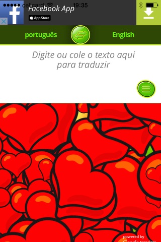 Ribbit Traduzir Português para Inglês screenshot 2