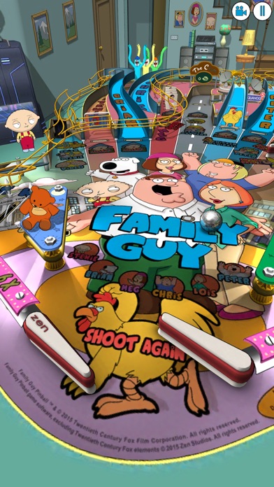 Family Guy Pinball screenshot1