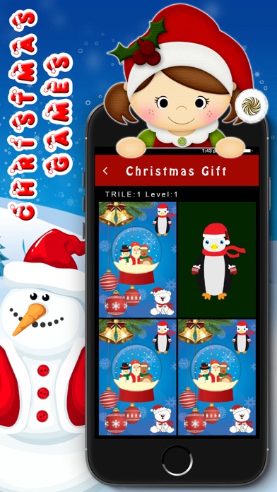 Screenshot #3 pour Kids santa Game - Christmas Party for Toddler