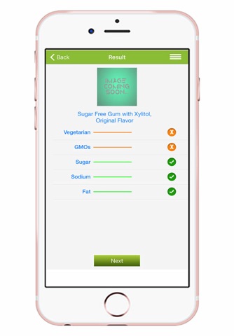 NutriGuide screenshot 2