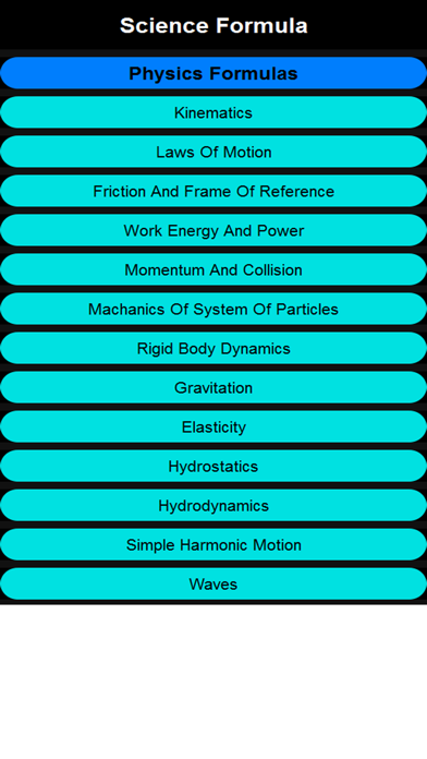 Screenshot #1 pour Science formula