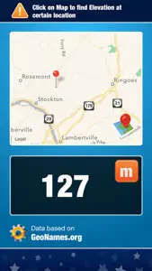 Altimeter App - Altitude above Sea Level Meter and Map Elevation screenshot #2 for iPhone