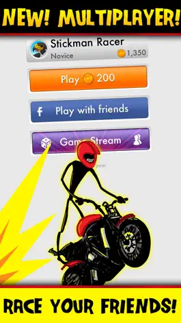 Game screenshot Stickman Street Bike Motorcycle Highway Race - FREE Multiplayer Racing Game hack