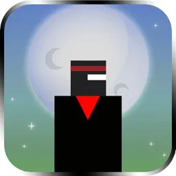 Mr Cube Ninja Dashed Jumps - Jumping on Pillar Games app icon