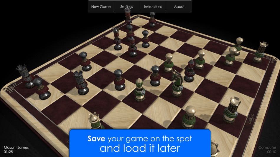 #5. Chess.. (iOS) Podle: baKno Games