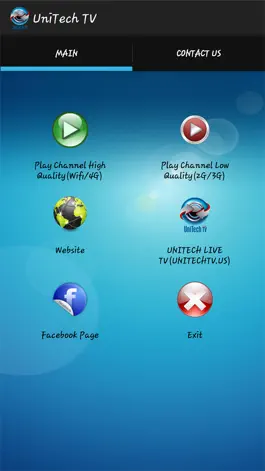 Game screenshot UniTech TV Live apk