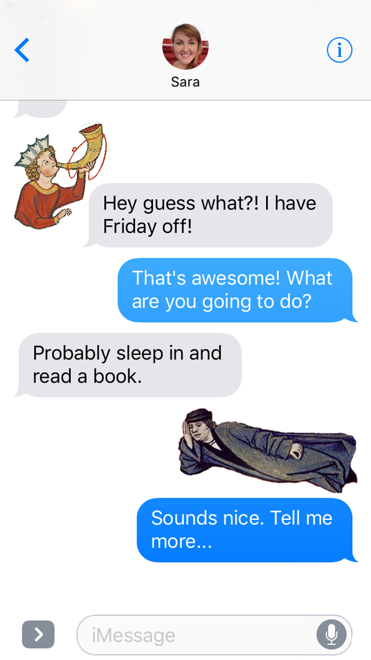 Medieval Reactions Stickers screenshot 5