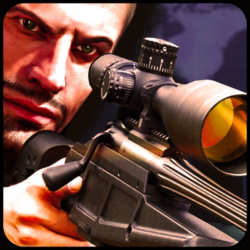 Army Sniper Shooter Assassin 3D: Aim with Scope take enemy Head-shot Icon