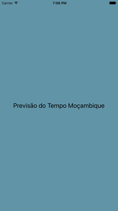 Screenshot #1 pour Previsão do Tempo Moçambique