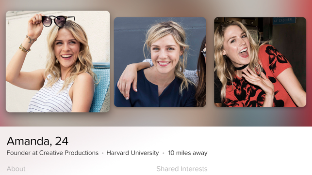 ‎Tinder: Dating & Meet Friends Screenshot