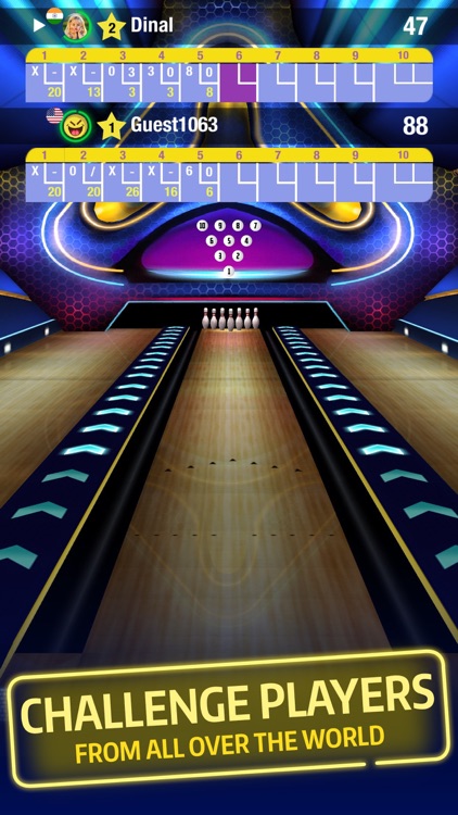 Bowling Central - Online multiplayer, Puzzles, Tournaments, Apple TV support, Free game!