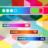 Pimp My Status Bar - Custom Top Bar Wallpapers and Colorful Backgrounds for Home Screen and Lock Screen