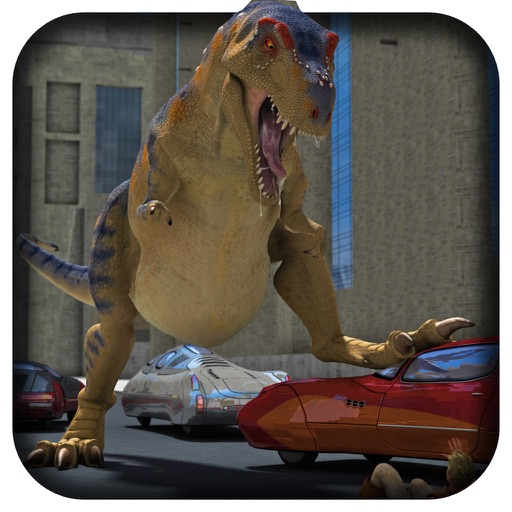 Wild Carnosaurus Hunt - Dino City 3D Simulator Icon