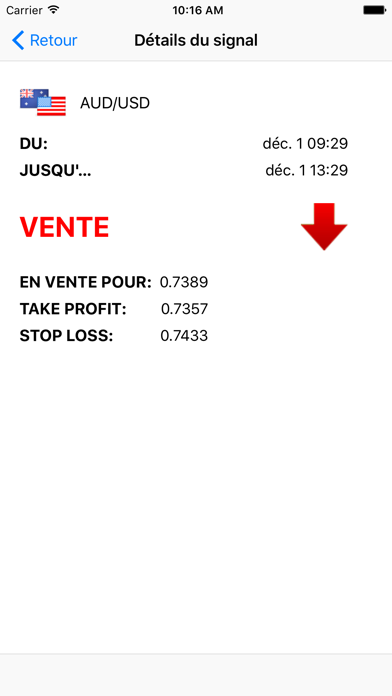 Screenshot #2 pour Signaux Forex