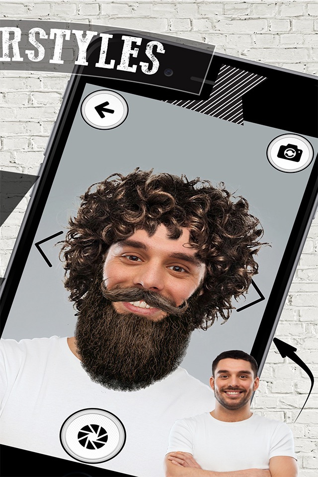 Men HairStyles Photo Editor – Virtual Barber Shop screenshot 2