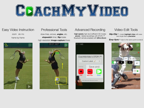 CMV Pro: Frame-Frame Video Analysis - CoachMyVideoのおすすめ画像1