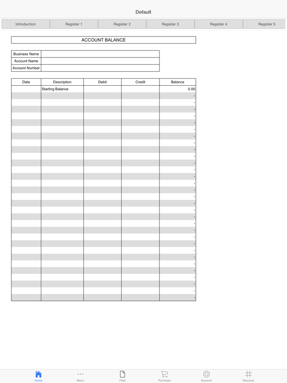 Screenshot #5 pour Accounts Log