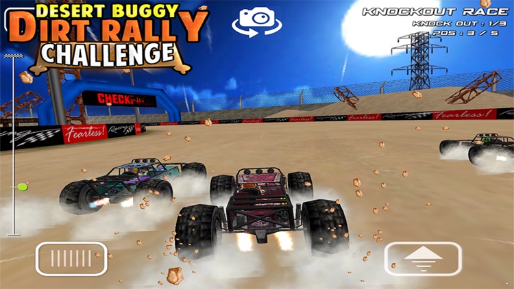Desert Buggy Dirt Rally Challenge - Free 4 wheel Monster Racing