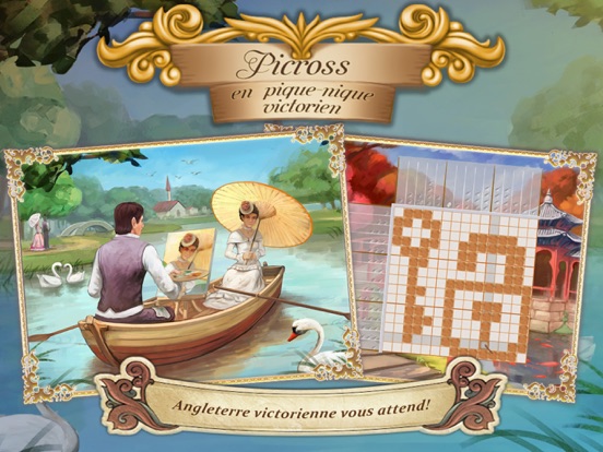 Screenshot #4 pour Picross en pique-nique victorien HD Free