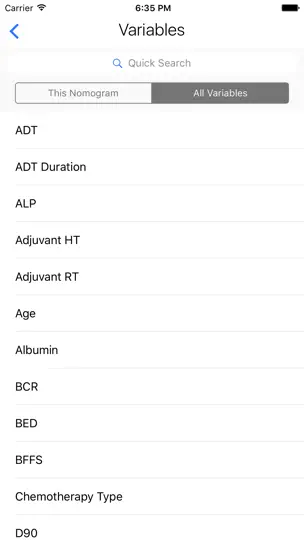 Скриншот CORAL: Prostate Cancer Risk And Survival на iPhone 5