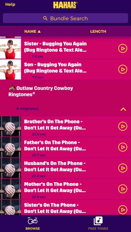 World's Funniest Ringtones®& Free Text Alert Tones screenshot-3