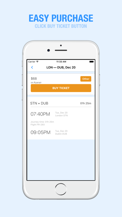 Screenshot #3 pour Go Flights - compare cheap flights and buy ticket