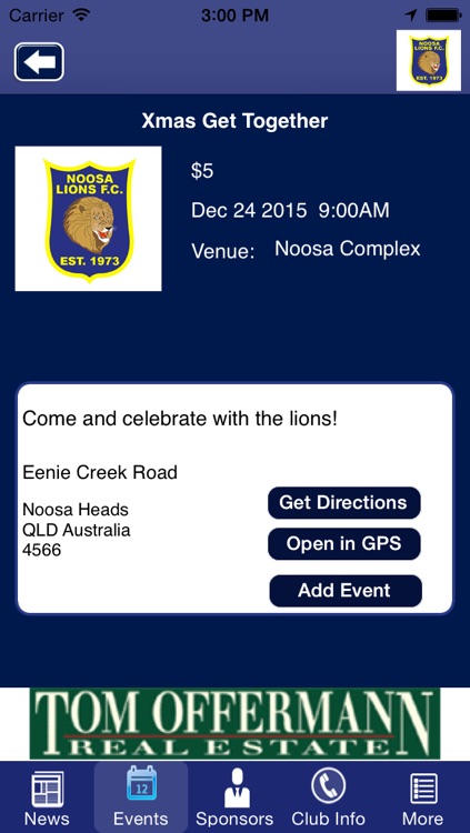 Noosa Lions Football Club