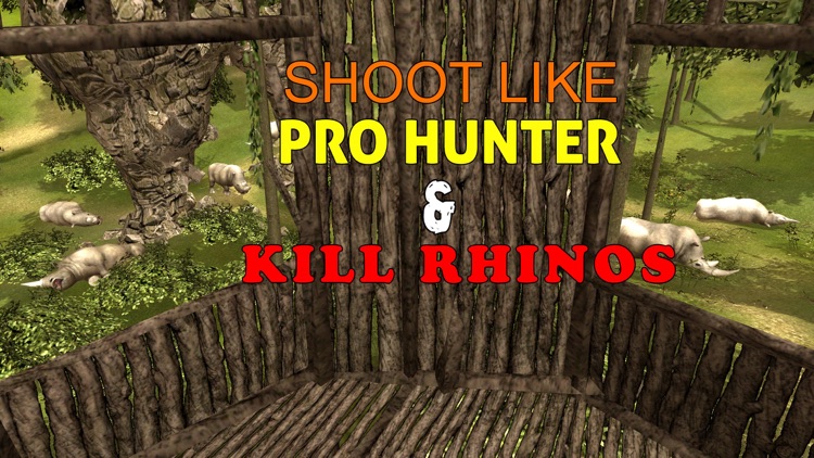 Wild Rhino Hunter Simulator – Hunt down animals in this jungle shooting simulation game