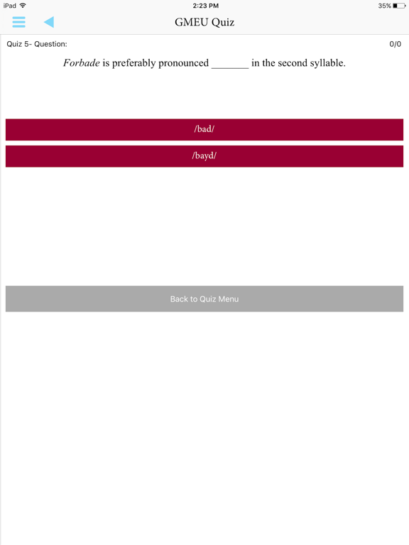 Garner's Modern English Usage iPad screenshot 4 - Education app