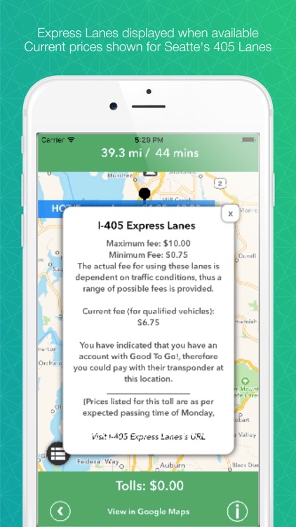 Tollsmart Toll Calculator for Cars, Trucks & RVs screenshot-4