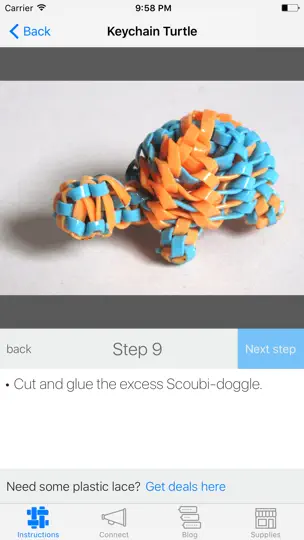 Скриншот Scoubi-doggle: Boondoggle, Scoubidou, Gimp, Lace на iPhone 5