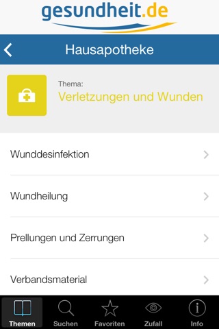 Hausapotheke screenshot 3