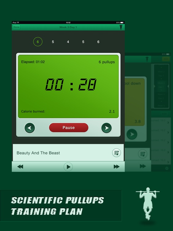 Pullups Coach Pro for iPad - Do 20 Pull Ups