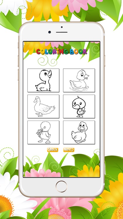 Farm Animals Free Games for children: Coloring Book for Learn to draw and color a pig, duck, sheep screenshot-3