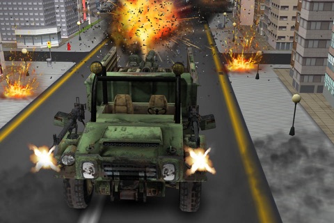 War Destruction Death Highway Racer screenshot 2