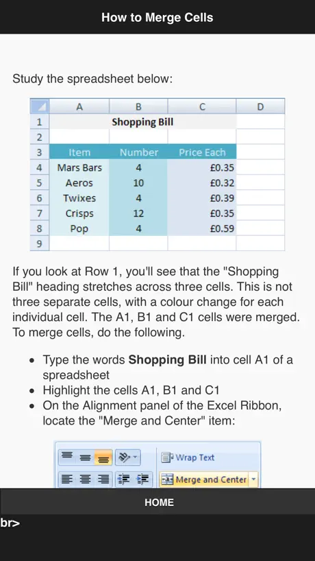 Learn Excel Offline Free