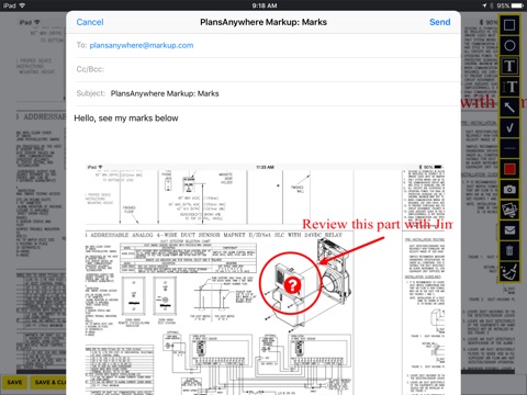 PlansAnywhereMarkup screenshot 2