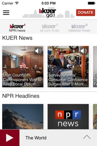 KUER Public Radio App screenshot 2