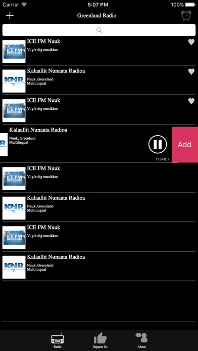 Greenland Radio iPhone screenshot 4 - Entertainment app