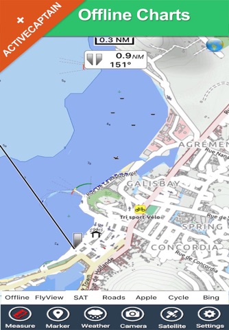 Saint Martin - GPS Map Navigator screenshot 2
