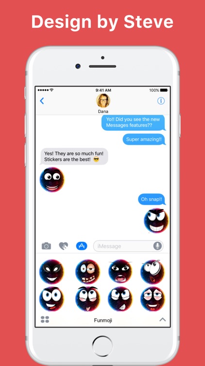 Funmoji stickers by Steve