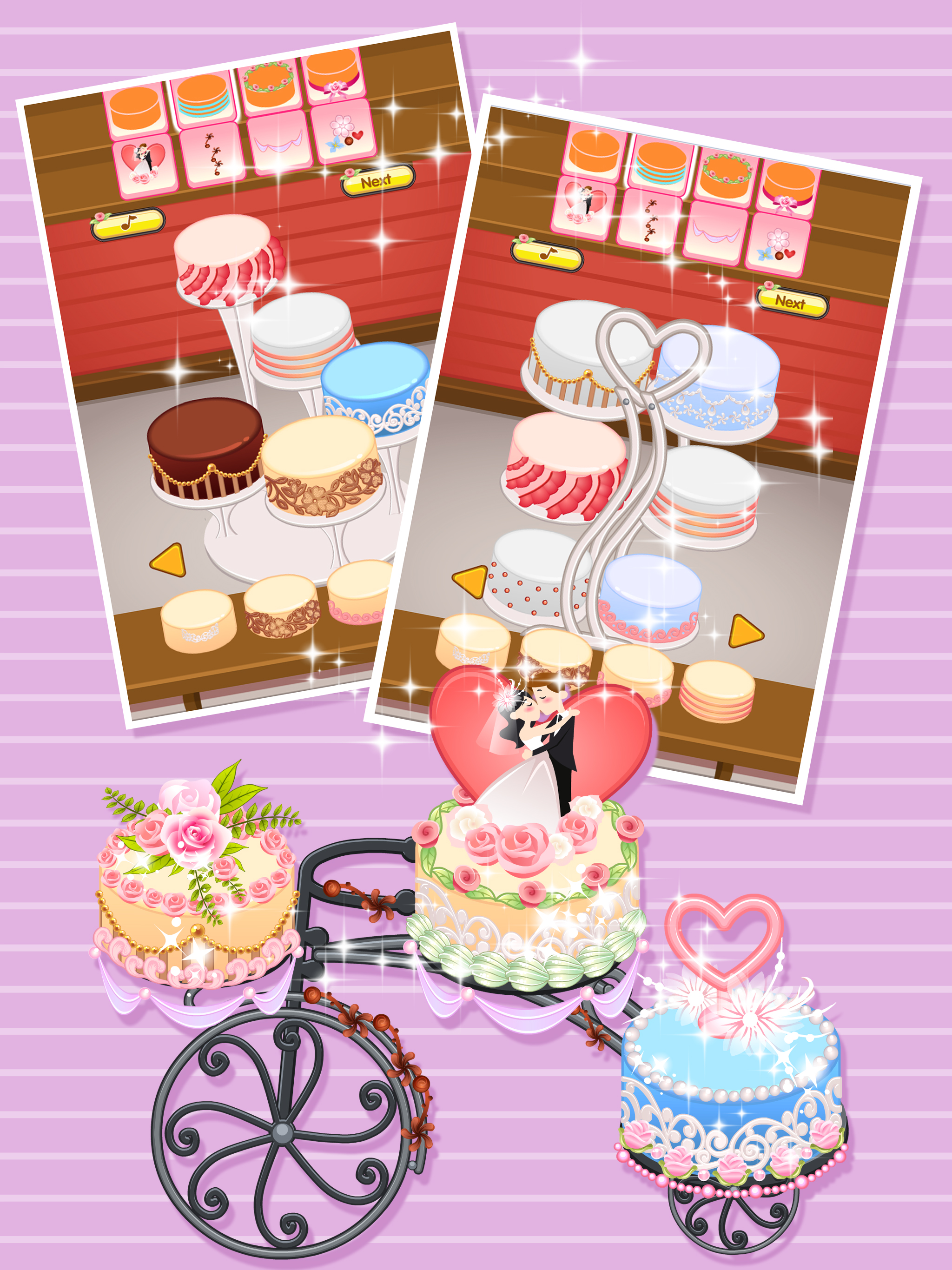 Sweet Wedding Cake Design - Cooking games for girl screenshot 8