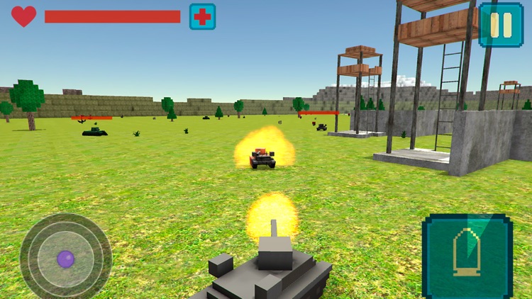 Armored Craft Tank Battle 3D