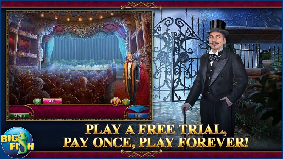 #1. Danse Macabre: Lethal Letters - A Mystery Hidden Object Game (iOS) Podle: Big Fish Games, Inc