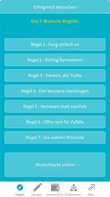 Erfolgreich Wünschen screenshot 1 of 5