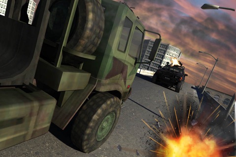 City Gunner's Battle Field shooting war games. screenshot 2