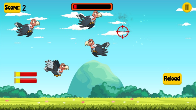 Birds Shooter - Sniper Shooting Fun Games for Free screenshot 2