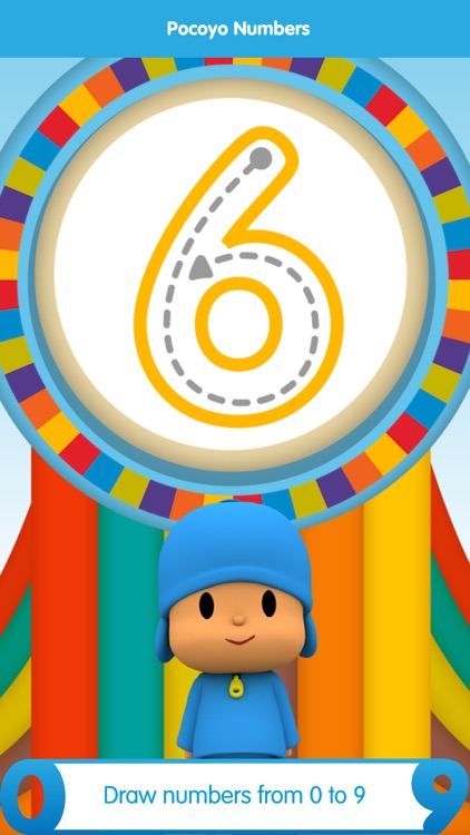 Pocoyo Numbers 1, 2, 3