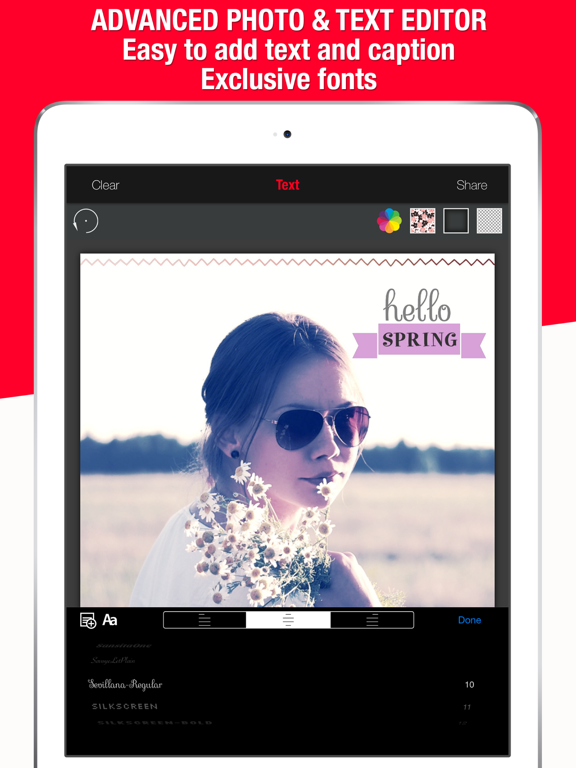 Creative Picture Lab, Designer iPad screenshot